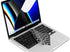 XSKN Silicone Keyboard Cover Skin for 2021 Apple MacBook Pro M1 Pro / M1 MAX Chip with Touch ID 14.2-inch Model A2442 16.2-inch Model A2485 (Hebre...