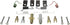 Dorman HW17489 Rear Parking Brake Hardware Kit Compatible with Select Nissan Models...