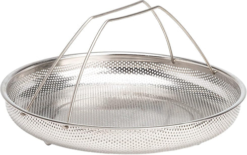 Goodful All-In-One Pan Steamer Basket, Premium Stainless Steel Construction, Dishwasher Safe, Perfect for Steaming Vegetables, Full Handle for Eas...