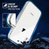 TENOC Phone Case Compatible with iPhone XR, Clear Case Non-Yellowing Protective Bumper Hard Back Cover for 6.1 Inch...