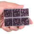 LPBeads 6400 Pieces Hotfix Rhinestones Lt Amethyst Flat Back 5 Mixed Sizes Crystal Round Glass Gems with Tweezers and Picking Rhinestones Pen...