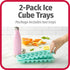 Good Cook 2-Pack Ice Cube Trays...