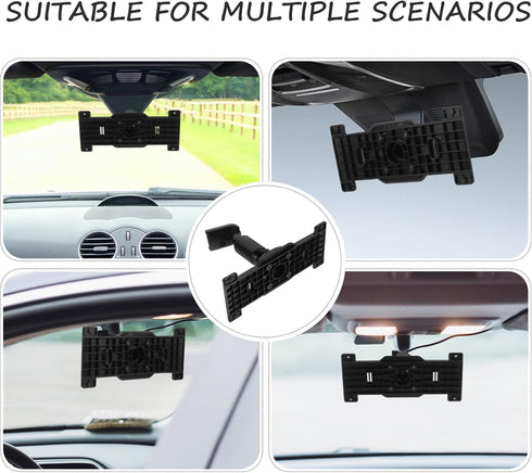 PACKOVE Rearview Mirror Back Plates Dash Cam Bracket Rearview Mirror Dash Cam Mount for Car Dvr Instead of Strap...