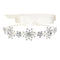 EVER FAITH Silver-Tone Austrian Crystal Wedding Snowflake Flower Hair Band Clear...