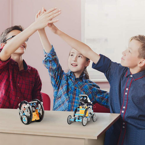 Sillbird STEM 12-in-1 Education Solar Robot Toys for Boys Ages 8-13, DIY Building Science Experiment Kit Birthday Gifts for Kids 8 9 10 11 12 13 Y...