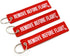 Rotary13B1 Remove Before Flight Key Chain - 3 Pack Red...