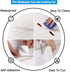 CRE8TIVE White Marble Contact Paper for Countertops Matte Marble Wallpaper Peel and Stick Removable Marble Countertop Contact Paper Waterproof Sel...