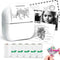 Sticker Printer- Mini Printer T02 Pro Portable Thermal Printer Sticker Maker Inkless Pocket Printer Bluetooth Photo Printer for Learning Assistanc...
