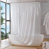 Titanker Long 72 x 78 Plastic Inside Shower Curtain Liner Frosted Waterproof PEVA Shower Curtains for Bathroom with Magnets and Rustproof Metal Gr...