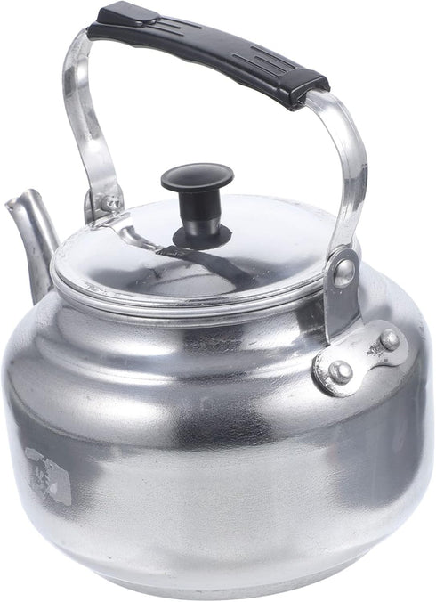 Metal Teapot Hot Tea Maker Outdoor Tea Kettle Stove Safe Teapot Tea Pot Wear-resistant Stovetop Kettle Camping Kettle Induction Heater Home Suppli...