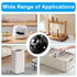 8Pcs Mini Caster Wheels, Self Adhesive Caster Wheels, 360 Swivel Universal Wheel, Low Profile Countertop Appliance Rollers for Kitchen Appliances,...