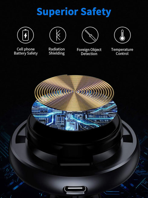 Magenetic Wireless Car Charger 15W for iPhone 13/13 Pro/13 Pro Max/13 Mini/12/12 Pro/ 12 Pro Max/12 Mini,Fast Charging Dashboard Air Vent Car Moun...