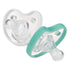 Dr. Talbot's Soft-Flex Orthodontic Pacifiers 0-6 Months, Aqua/White, 2 Pack...