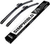 2 Factory Wiper Blades Replacement For 1997-2006 Jeep Wrangler Original Equipment Windshield Wiper Blades Set 13"+13" (Set of 2) U/J HOOK...