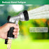 RESTMO Garden Hose Nozzle, Heavy Duty Metal Water Nozzle with 7 Adjustable Spray Patterns, High Pressure Hand Sprayer with Flow Control, for Water...