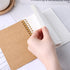 Koogel 4PCS Mini Spiral Notebooks, Spiral Journal Notepads Small Kraft Cover Notepads Ruled Pocket Notebooks for Note Taking Office School Supplie...