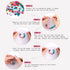 1824~1920 Pieces 8mm Polymer Clay Beads Kit 24 Colors Eco-Friendly Handmade Heishi Disc Beads Flat Round Loose Spacer Beads for Jewelry Making...