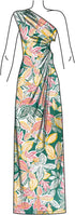 Simplicity Misses' One Shoulder Knit Dress Sewing Pattern Packet, Design Code S9885, Sizes 18-20-22-24-26...
