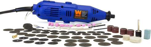 WEN 2307 Variable Speed Rotary Tool Kit with 100-Piece Accessories,Blue,Medium...