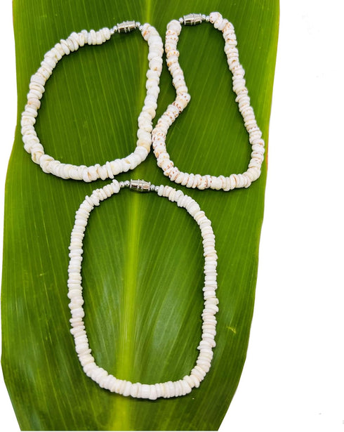 Hawaiian Natural Puka Shell Anklet from Maui, Hawaii...