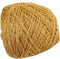 860yd Gold Lurex Thread 3.52oz Shining Glitter Sparkle Metallic Yarn DIY Fancy Crochet Project String Knitting Sweater Scarf Accessory 3mm Thick G...
