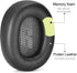Live 650 BTNC E65BTNC Ear cushion Memory Foam ear pads Replacement Compatible with JBL E65 E65BTNC / DUET NC/LIVE 650BTNC LIVE 660 BTNC Headphones...