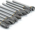 Carbide Burr Set 10PC 1/8" Shank Tungsten Double Cut Carbide Rotary Burr Set for Metal and Wood Carving, Grinding, Polishing, Engraving, Drilling....