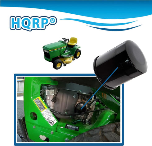 HQRP Oil Filter compatible with Kawasaki FH381-721V, FH601-770D, FJ180V and FX751-1000V; for 14-19 HP series Engines...