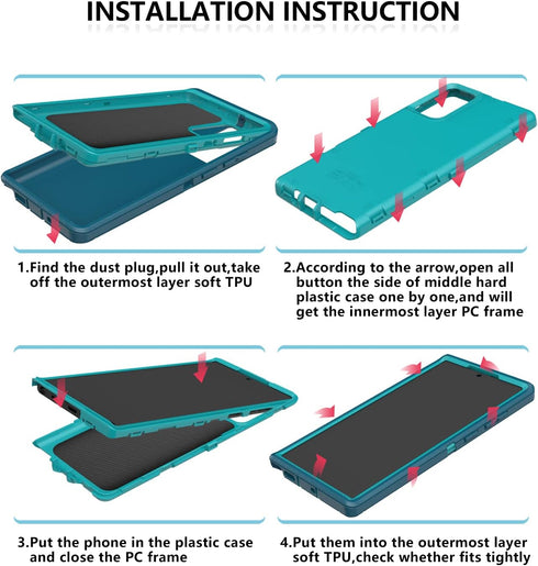 for Samsung Galaxy Note 20 Ultra Case,Dropproof Shockproof Galaxy Note 20 Ultra Case,Heavy Duty Protective for Samsung Note 20 Ultra Case-6.9 Inch...