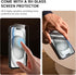 Goton for iPhone 15 Case with Screen Protector - Slide Camera Cover Protective Phone Case with Ring Stand, Heavy Duty Shockproof Rugged Bumper for...