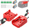 Vibit 2 Pack Power Wheel Adapter for Milwaukee M18 Battery with Switch, DC Power Adapter, 18 V Battery Adapter for RC Car Truck DIY & Robotics, Ba...