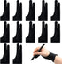 12 Pcs Artist Drawing Glove Digital Art Glove with Two Fingers Tablet Artist's Drawing Glove for Stylus Pen Graphic Tablet Sketching Painting for ...