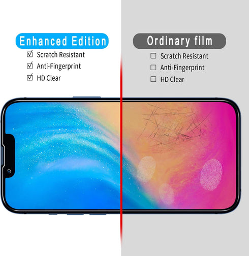 Slanku [3 Pack Privacy Screen Protector for iPhone 13 Mini Tempered Glass Film, Anti-Spy, Full Coverage, Case Friendly......