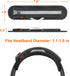 Desing Wish Universal Replacement Headphone Headband Cover, Headband Cushion Pad Cover Compatible with Sony, Bose, Beats, JBL Head Band Protector ...