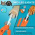 2-in-1 Dog Nail Clippers & Grinder, 2 LED Lights and Safety Guard Dog Nail Grinder, Quiet Sharpest Advanced Dog Nail Trimmers for Large Medium Sma...