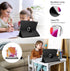 Tendmart Case Compatilbe with iPad Air 1st Generation Models A1474 A1475A1476 360 Rotating Stand with Wake Up/Sleep Function Also for 6th 5th Air2...