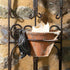 Helloween Bat Statue Garden Decor Plant Pot Hugger Resin Flower Pot and Vase Hugger Planter Pot Hanger Hanging Bat Figurines Lawn Sculptures Outdo...