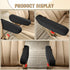 2 Pcs Car Front Seat Armrest Covers, Direct Replacement Center Console Lid Armrest Cover Skin,Cloth Fabric Armrest Protectors,Car Interior Accesso...
