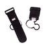 Disney Baby by J.L. Childress Mickey Mouse Stroller Hooks - Universal Stroller Clips with Non-Slip Straps - Durable Carabiners to Hold Water Bottl...