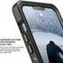 inkolelo Aqua Shield Series Designed for iPhone 13 Pro Waterproof Case Built-in Screen Full-Body Protector for iPhone 13 Pro 6.1 inch Case (2021)-...