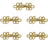 5 Pairs Chinese Knots Frog Buttons Closure Sewing Fasteners Polyester Vintage Closure for Sweater Cloak Coats Scarf Cardigan Costumes Outfit Craft...
