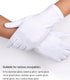 Sumind 2 Pairs Nylon Cotton Gloves White Uniform Gloves Tuxedo Gloves Formal Police Gloves Guard Parade Glove...