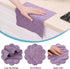 Homaxy 12 Pack Kitchen Dish Cloths (10 x 10 Inches, Purple), Super Soft and Absorbent Coral Velvet Dish Towels, Nonstick Oil Fast Drying Microfibe...