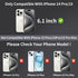 2 Pack Privacy Screen Protector for iPhone 15/14 Pro Gradient Soft Film for iPhone 14Pro Anti-Spy, Anti-Blue Light, Eye Protection, Anti-Fingerpri...