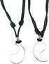 BlueRica Yin and Yang (Couple) Set on Adjustable Cord Necklaces...