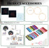 KAHEAUM Embroidery Kit for Beginners Adults Christmas Cross Stitch Kits for Kids Starter Gift, 3 Set Stamped Hand Craft Embroidery Patterns with F...