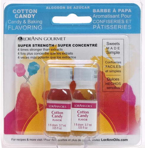 LorAnn Cotton Candy SS Flavor, 1 dram bottle (.0125 fl oz - 3.7ml - 1 teaspoon)...