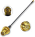 IPEX1 U.FL IPX to SMA Female Pigtail Antenna U.FL IPX Wi-Fi Coaxial Low Loss Cable UFL IPEX 5pcs 6 inch for 4G, 5G, Bluetooth, 900 MHz,GPS, Drone,...