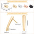 PH PandaHall Stud Earring with Loop, 32pcs(16 Pairs) 4 Colors 304 Stainless Steel Earring Post Ear Studs Findings with 32pcs Butterfly Ear Nuts fo...