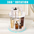 Rotating Makeup Organizer 2 Tier,High-Capacity Skincare Organizers,Bathroom Counter Organizer-2 Layer Large Clear...